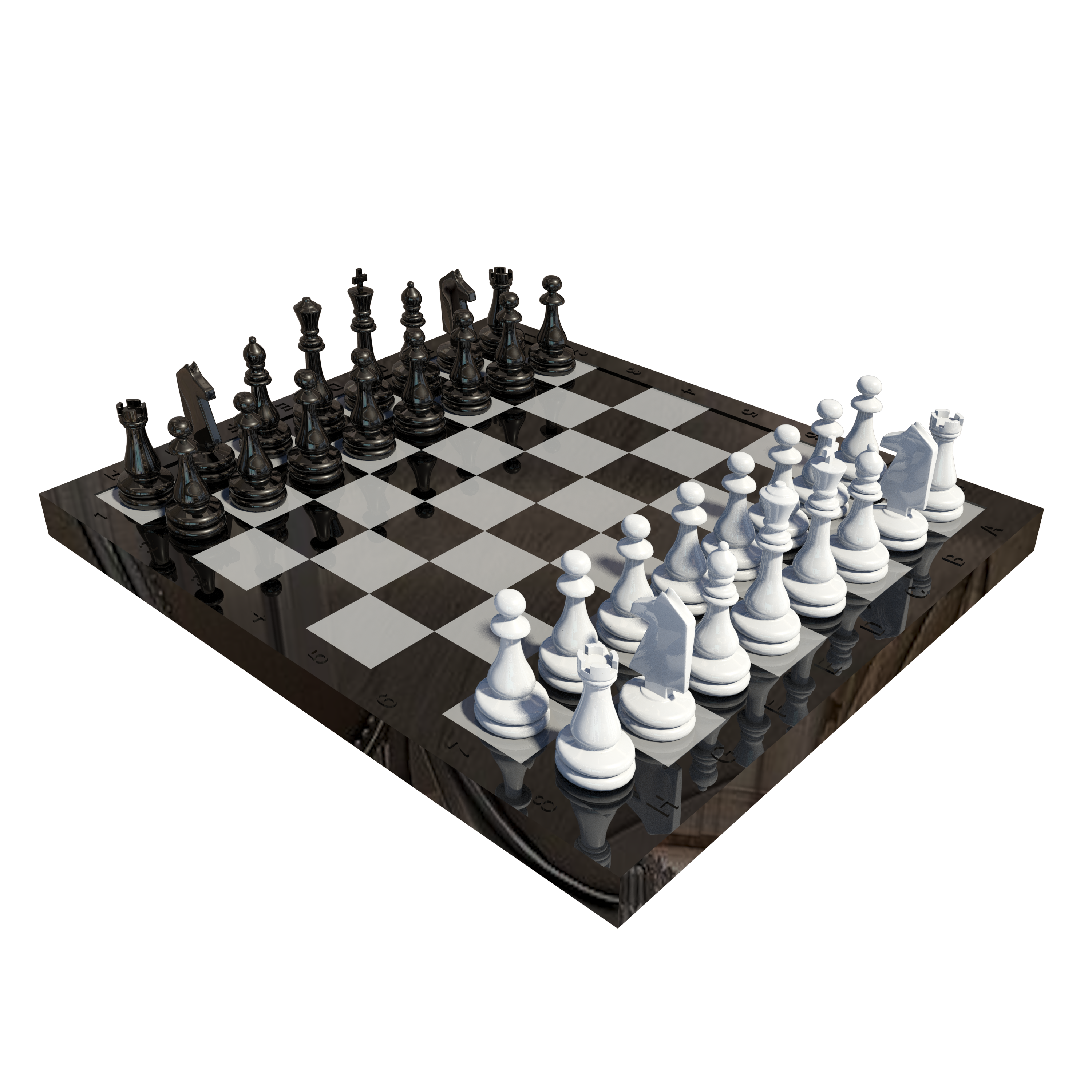 Chess game analysis by AI